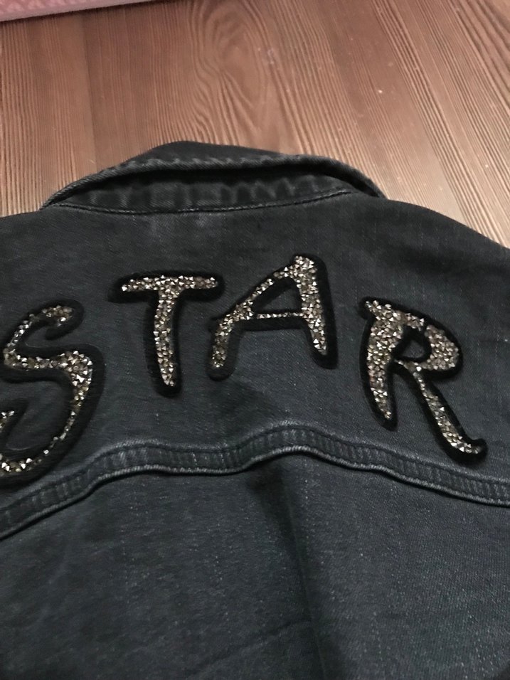 Star yazılı ceket Y2k - Görsel 3