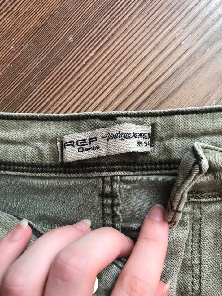 Mini Denim Şort - Görsel 2