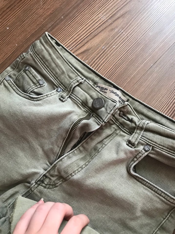 Mini Denim Şort - Görsel 4