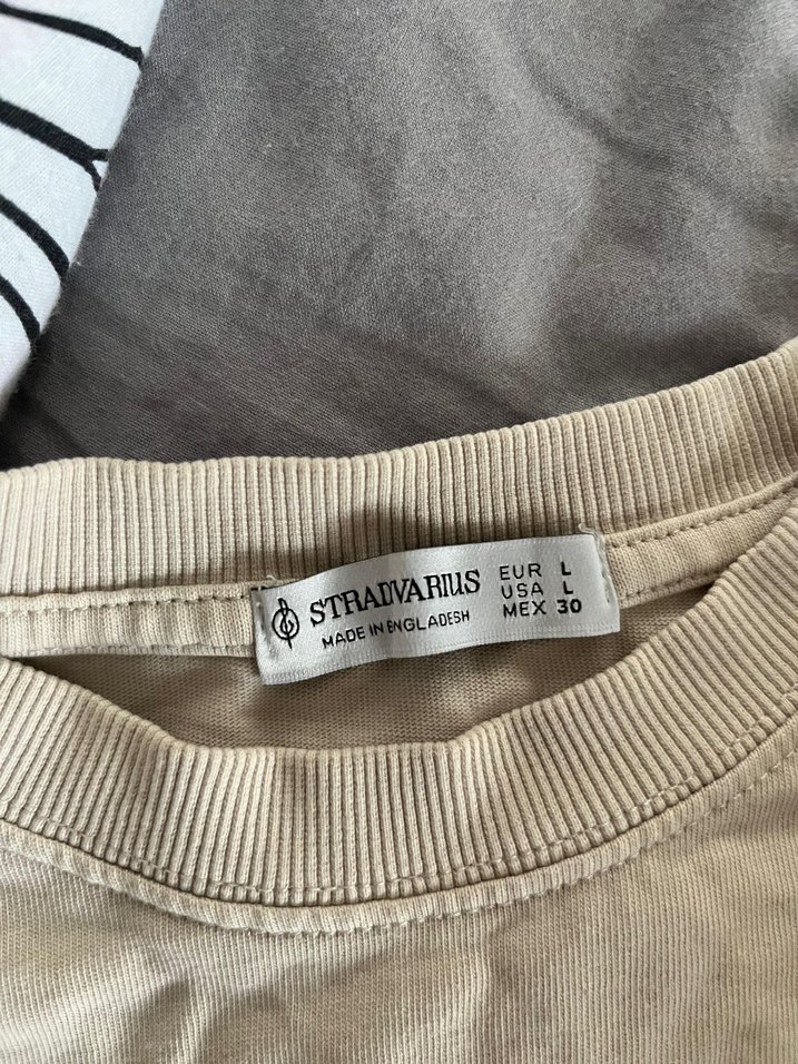 Bej Kadın Tişört - Görsel 2