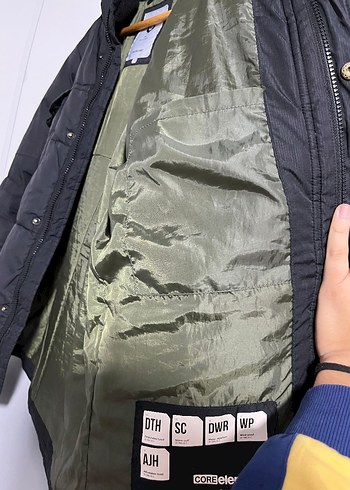 Düğmeli Siyah Erkek Mont - Görsel 5