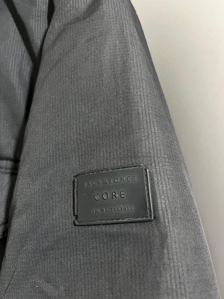 Düğmeli Siyah Erkek Mont - Görsel 2