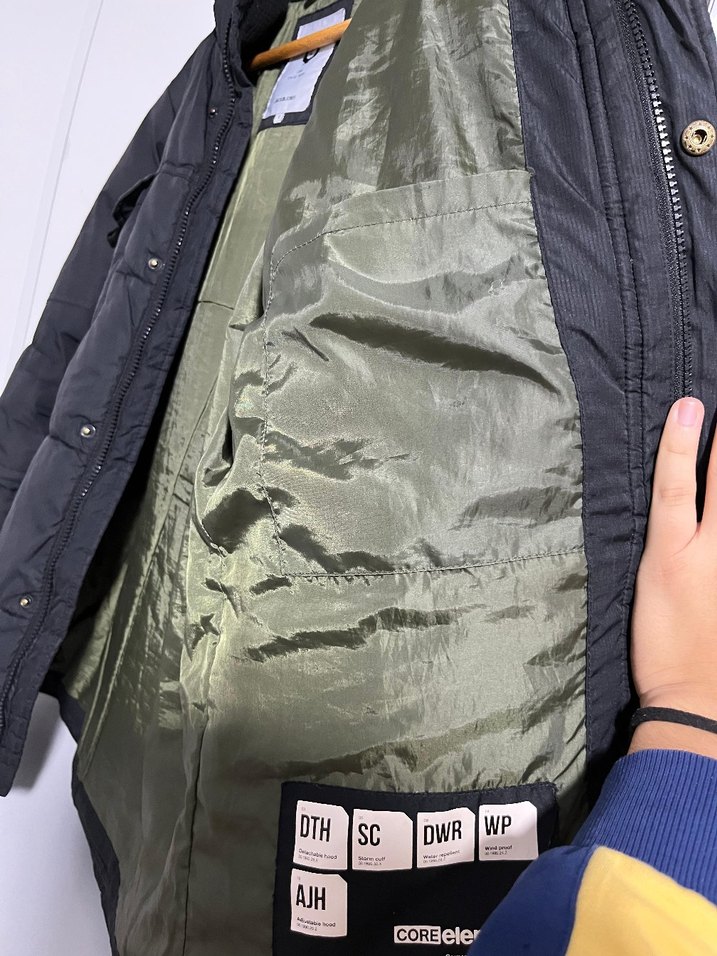 Düğmeli Siyah Erkek Mont - Görsel 5