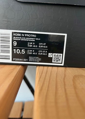 Siyah Yılan Desenli Basketbol Ayakkabısı - Görsel 2