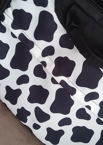 Kadın Leopar Desenli Laptop Çantası - Görsel 6