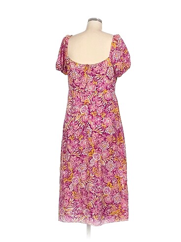 l Beden Vintage Love Uzun Elbise %70 İndirimli.