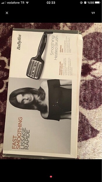 Babyliss saç düzleştirici taraklı