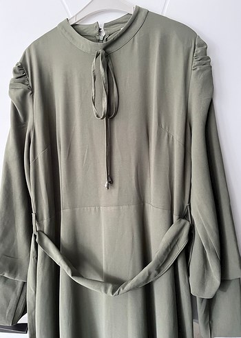 Kadın Keten Salaş Uzun Elbise - Görsel 2