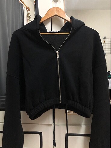 Crop hırka