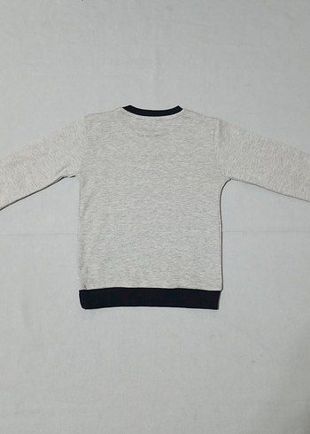 Yedunuz Beni Gri Pamuklu Erkek Sweatshirt - Görsel 2