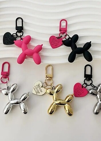 Balon Köpek Anahtarlık 