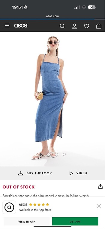 Bershka kot elbise