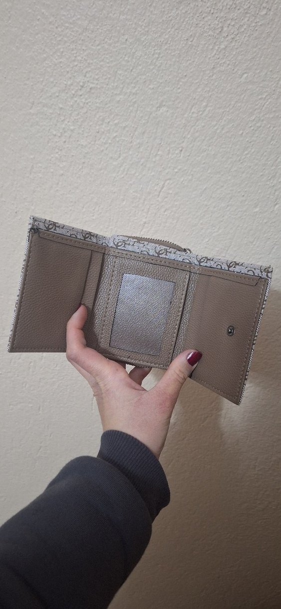 Gri Desenli Kadın Cüzdan - Görsel 3