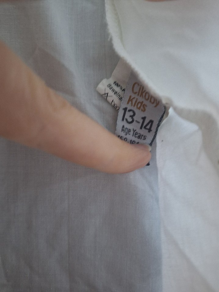 Kemer Detaylı Beyaz Kadın Kısa Kollu Gömlek - Görsel 3