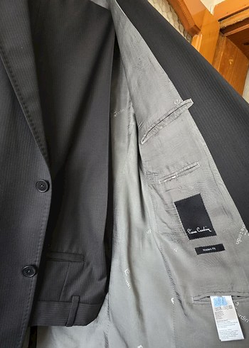 Pierre Cardin Deri Biker Midi Ceket - Görsel 4