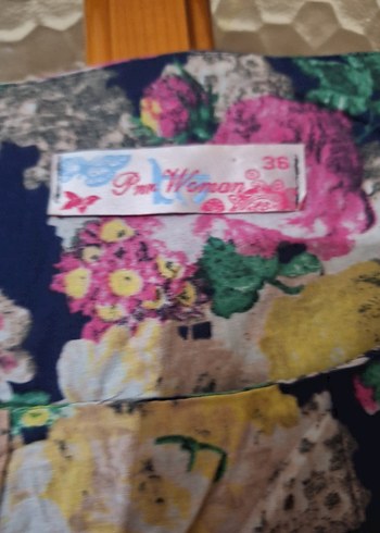 Çiçek Desenli Bohem Midi Elbise - Görsel 3