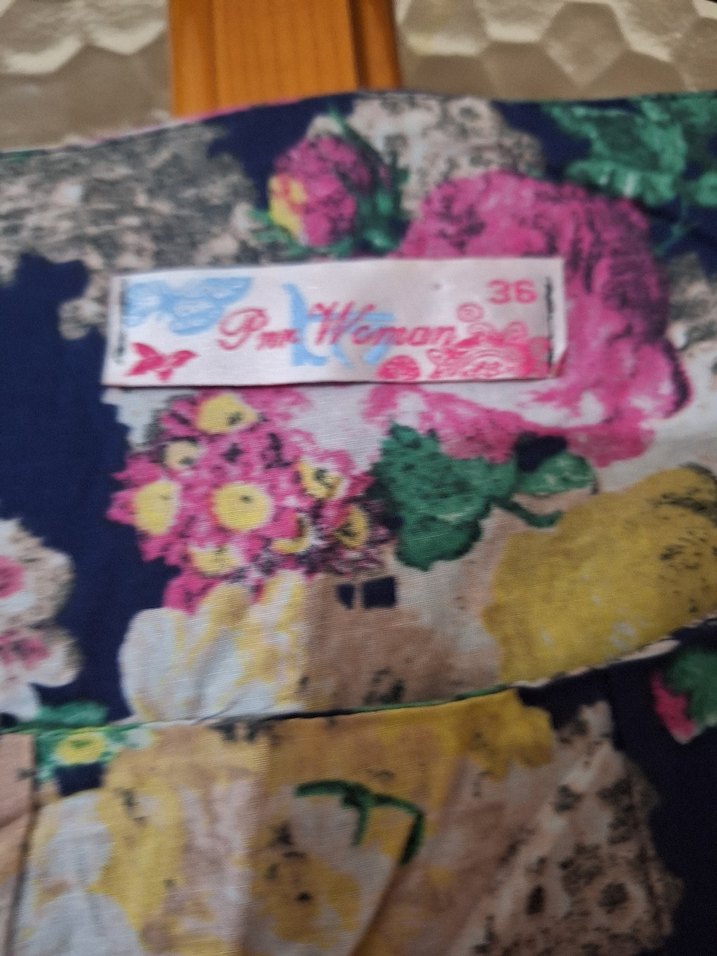 Çiçek Desenli Bohem Midi Elbise - Görsel 3