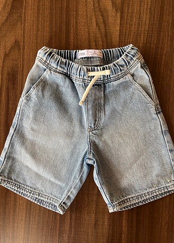 ZARA DENIM ŞORT 4 YAŞ