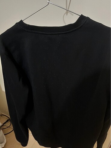 LC Waikiki Siyah Kapşonsuz sweat