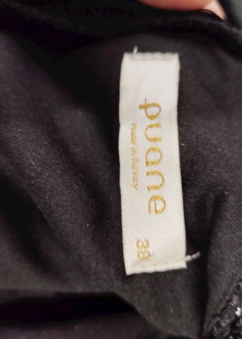 Siyah Uzun Kollu DrapeliAbiye Elbise - Görsel 6