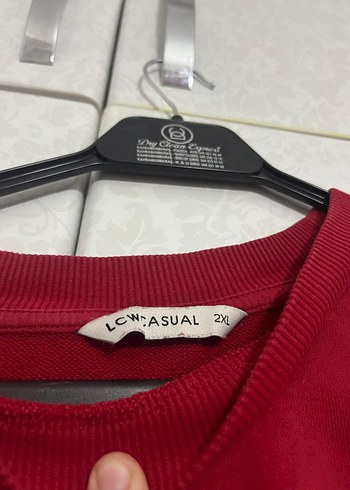 xxl Beden Koyu Kırmızı Kadın Sweatshirt