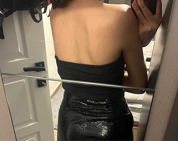 s Beden siyah Renk Siyah Crop