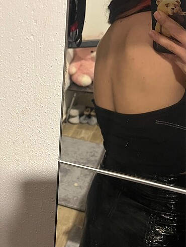 s Beden Siyah Crop