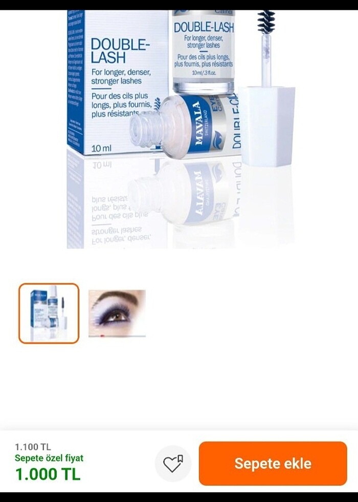 Mavala kirpik serumu - Görsel 2