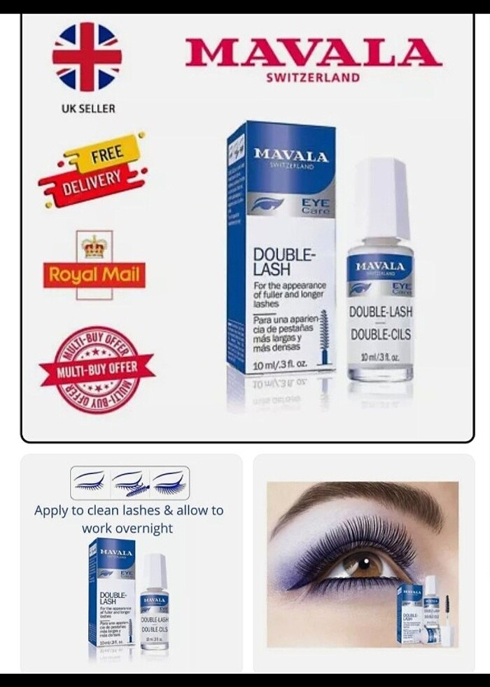 Mavala kirpik serumu - Görsel 3