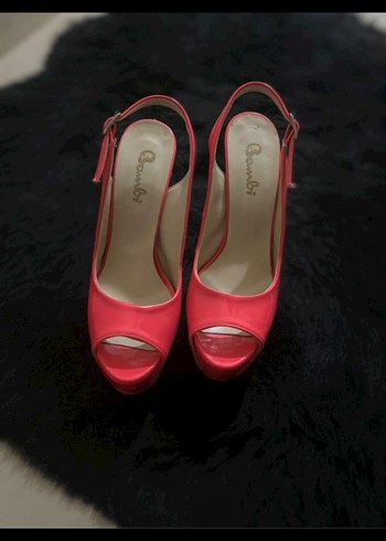 Yüksek Platformlu Kadın Topuklu - Görsel 6