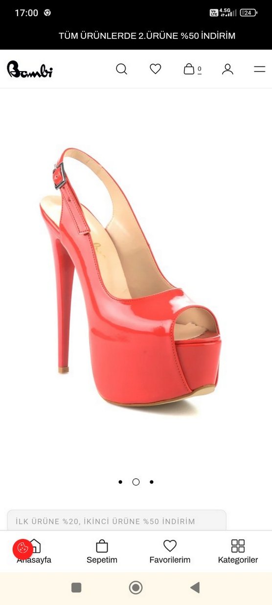 Yüksek Platformlu Kadın Topuklu - Görsel 2