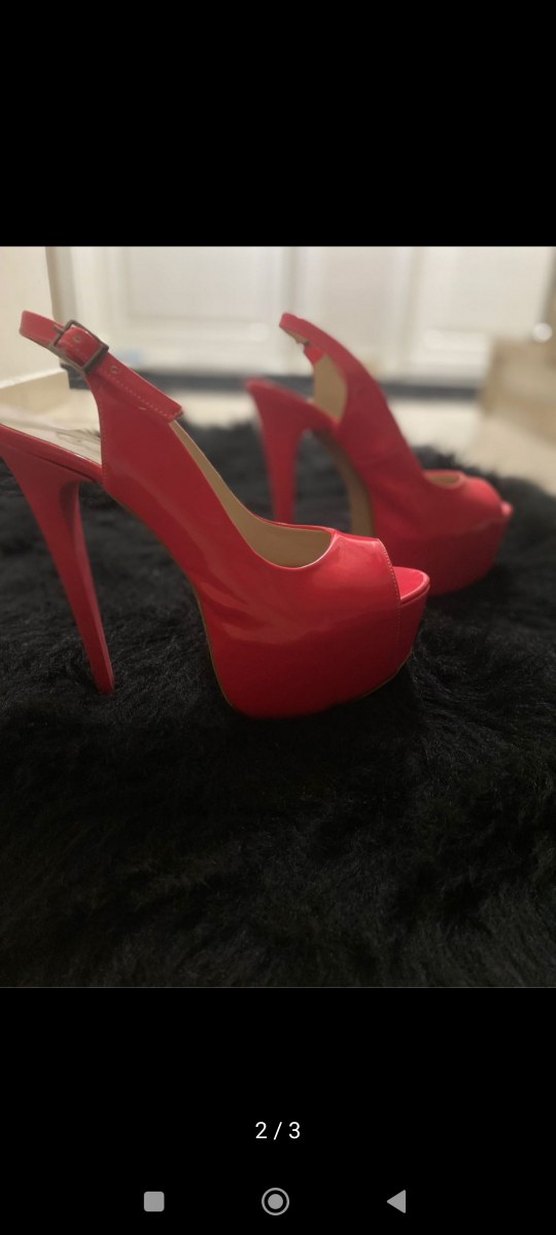 Yüksek Platformlu Kadın Topuklu - Görsel 5