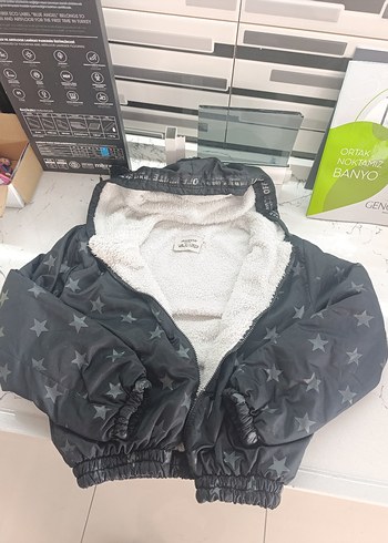 peluş mont - Görsel 5