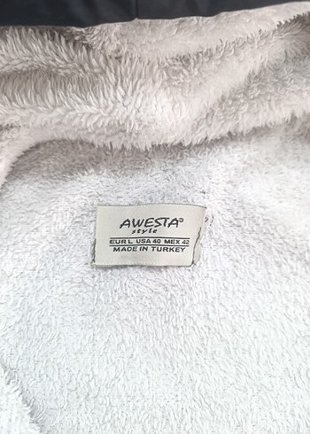 peluş mont - Görsel 6