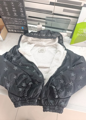 peluş mont - Görsel 4