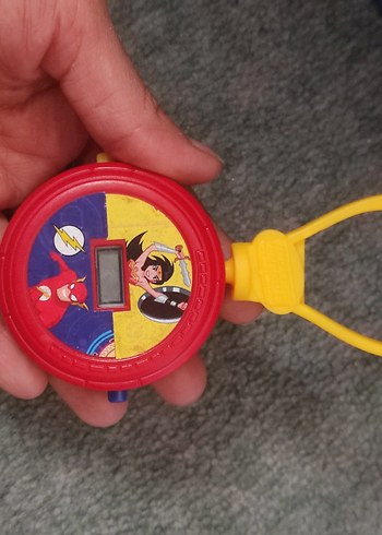 Çok Renkli Dijital Çocuk Anahtarlık Saat - Görsel 2