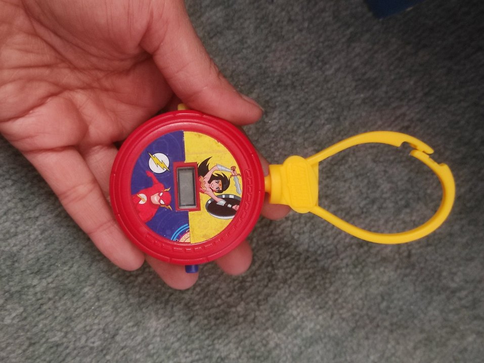 Çok Renkli Dijital Çocuk Anahtarlık Saat - Görsel 2