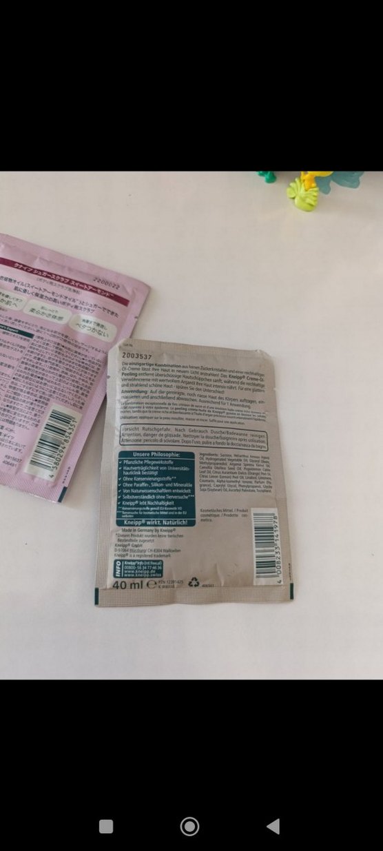 Kneipp Şeker Peeling ve Krem Yağı Peeling - Görsel 5