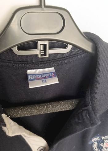 Düğmeli Lacivert Erkek Polo Tişört - Görsel 6