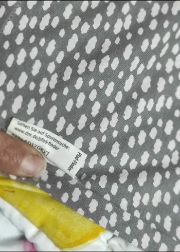 Gri Desenli Bebek Çantası - Görsel 4