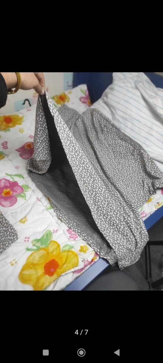 Gri Desenli Bebek Çantası - Görsel 2