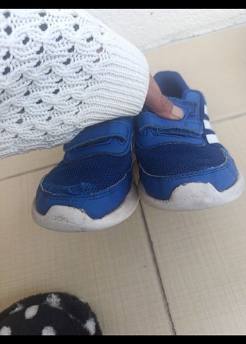 Mavi Erkek Çocuk Cırt Cırtlı Spor Ayakkabı - Görsel 4