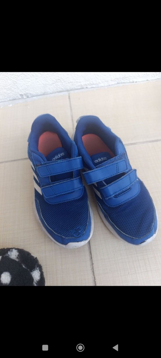 Mavi Erkek Çocuk Cırt Cırtlı Spor Ayakkabı - Görsel 2