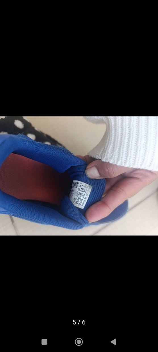 Mavi Erkek Çocuk Cırt Cırtlı Spor Ayakkabı - Görsel 5