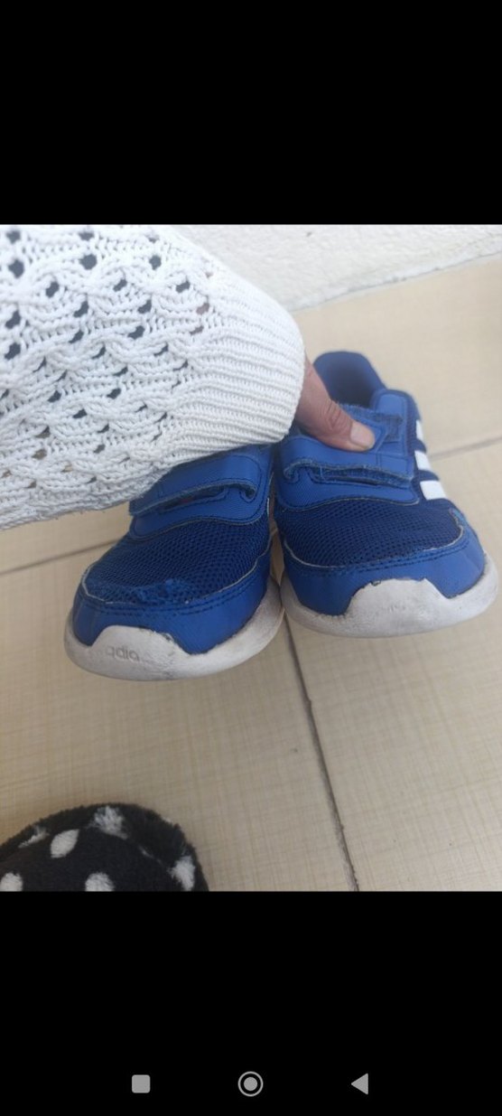 Mavi Erkek Çocuk Cırt Cırtlı Spor Ayakkabı - Görsel 4