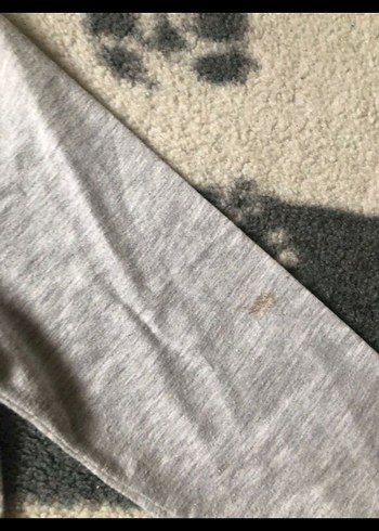 Kız Çocuk Gri Uzun Kollu Baskılı Tişört - Görsel 5