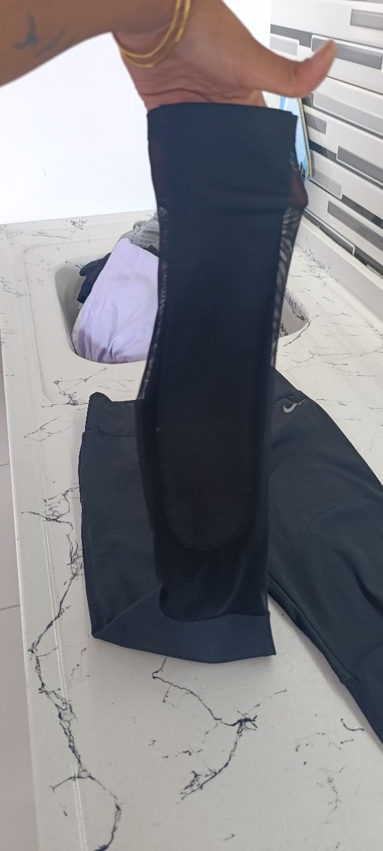 Nike Siyah Yüksek Bel Spor Tayt — görsel 3/8