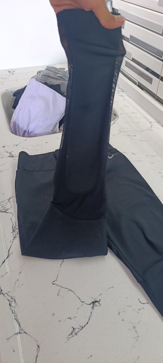 Nike Siyah Yüksek Bel Spor Tayt — görsel 4/8