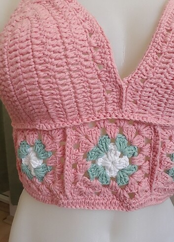 m Beden pembe Renk Crop top