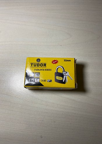 Tudor 32mm Sarı Asma Kilit